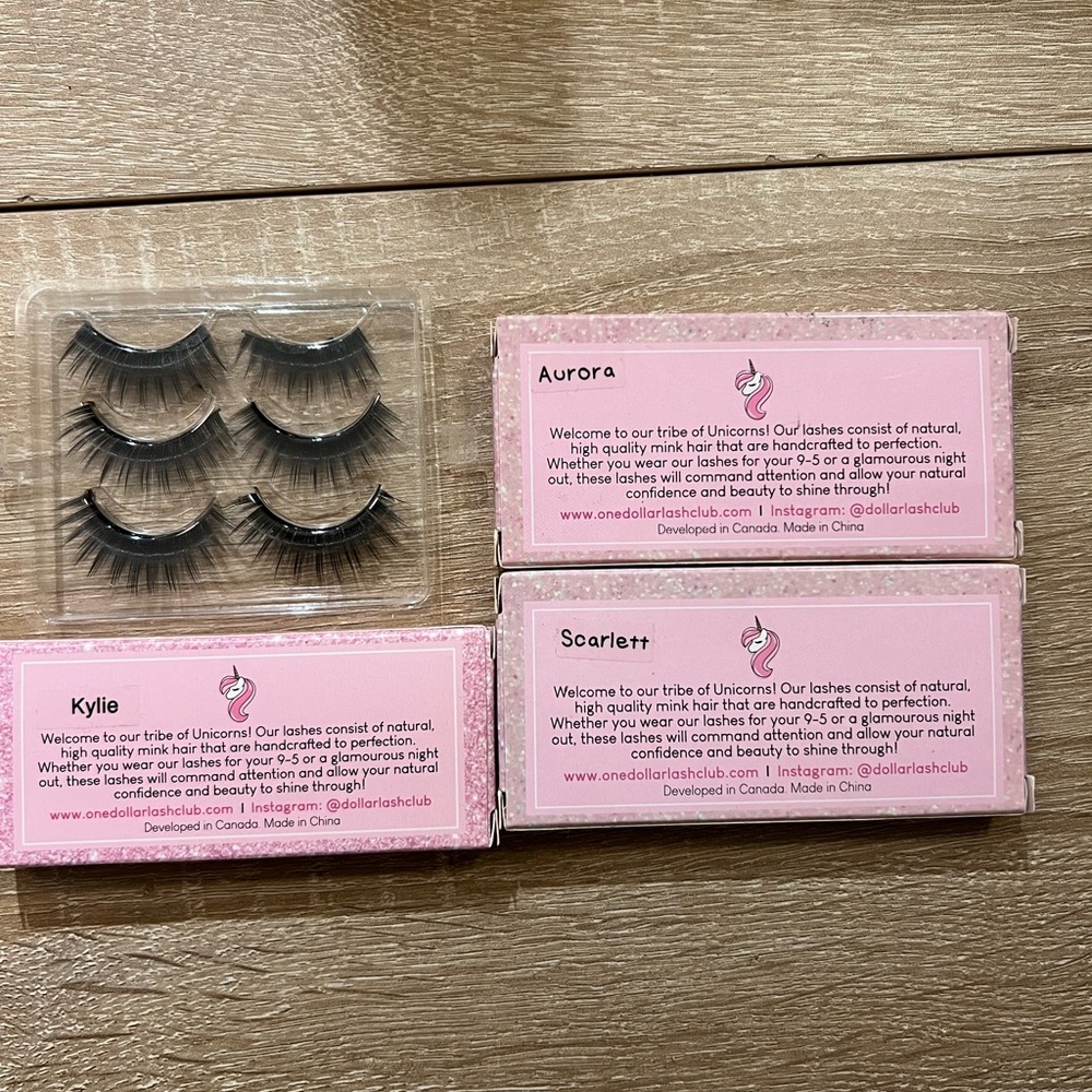 Dollar Lash Club falsies - 4 sets + random 3 set - Picture 2 of 2